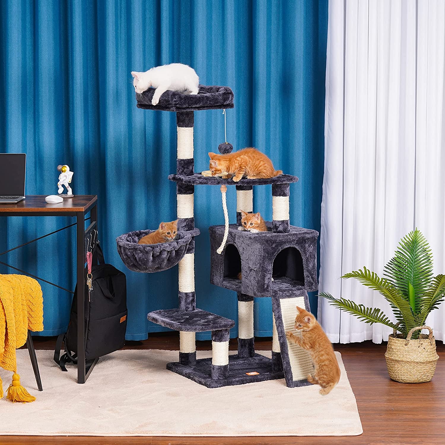 Cat Tree Tower For Indoor Multi-Level